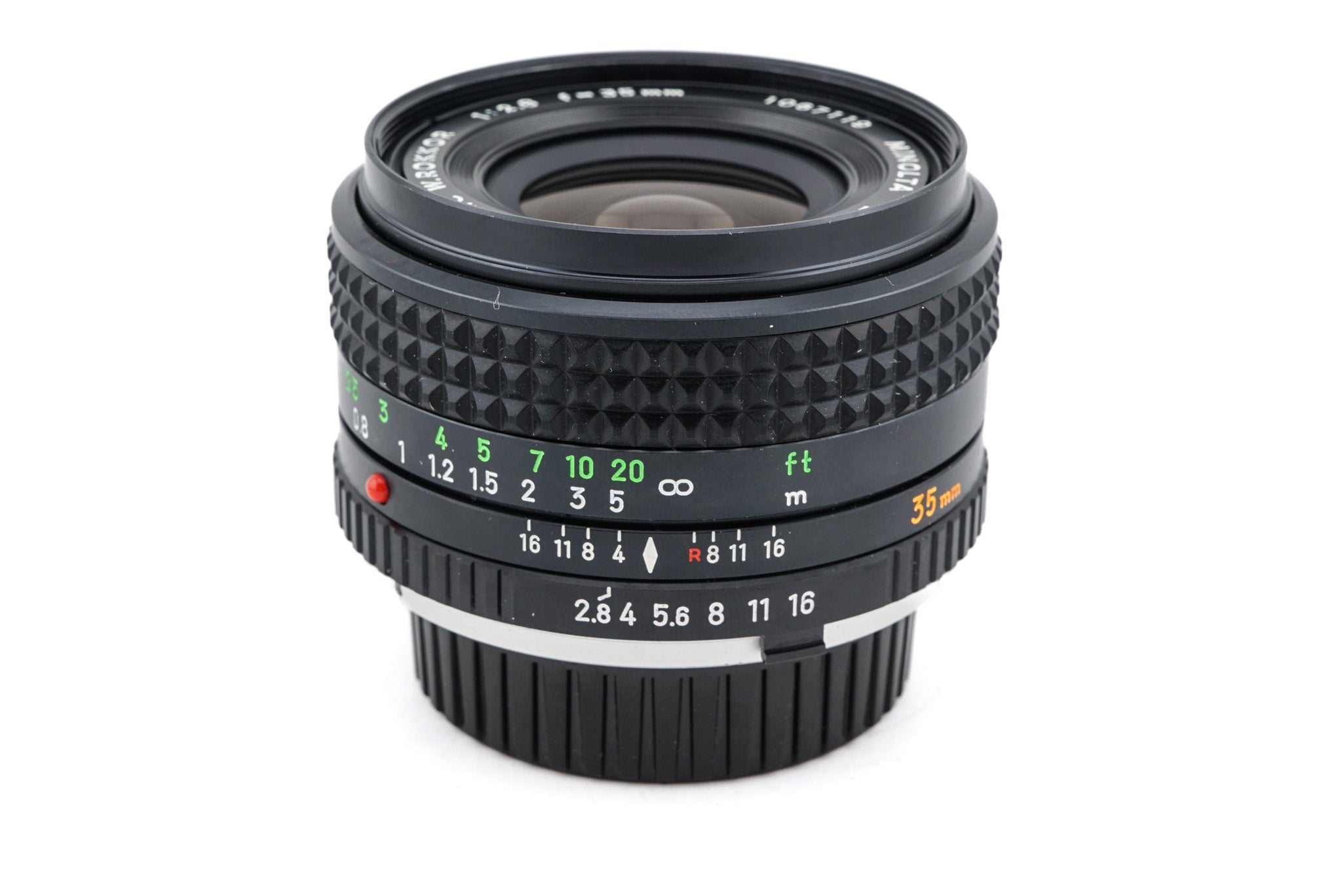 Minolta 35mm f2.8 MC W.Rokkor - Lens – Kamerastore