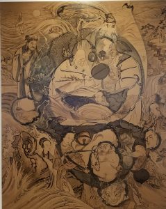 福田美蘭のねじれた仕掛け＠「ドラえもん展」現代アートによるまじめな