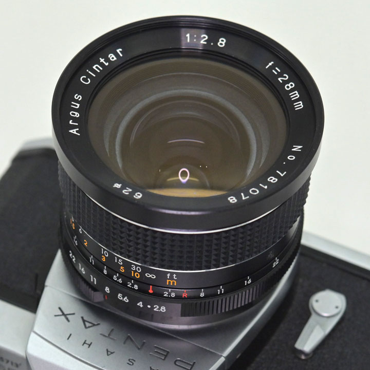 Argus Cintar 28mm / f2.8 (PRAKTICA M42 )