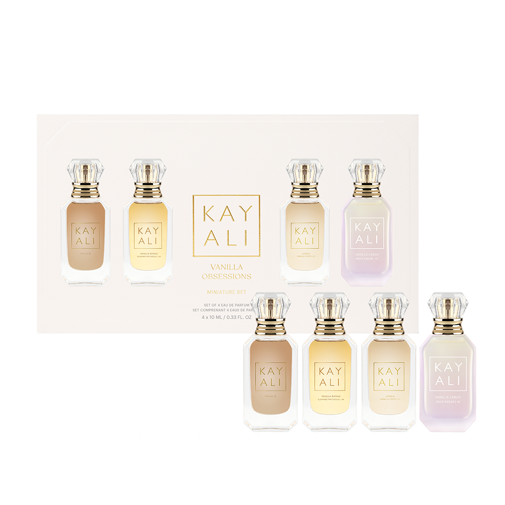 KAYALI Vanilla Miniature Set (4x10ml) | Travel Perfume
