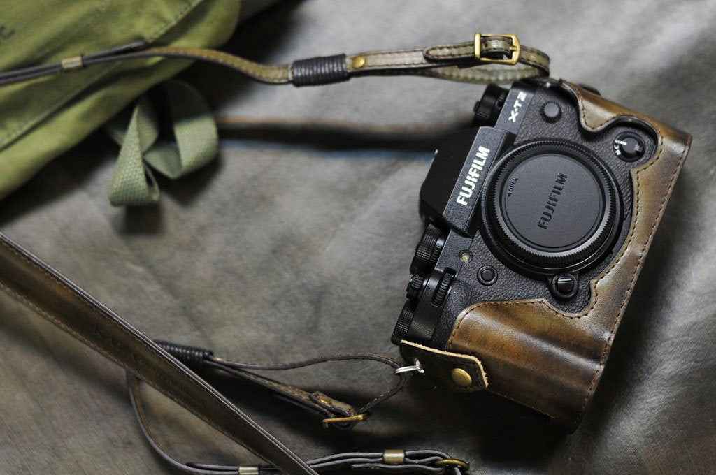 Fujifilm X T2 Leather Camera Case - Kaza-deluxe