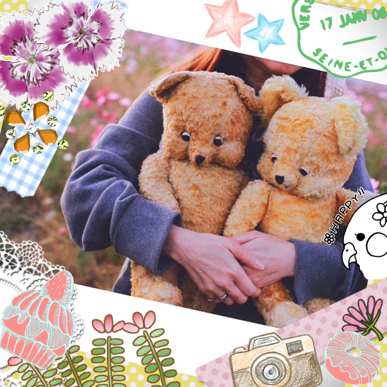 ほっぺがプクッとぷく子ちゃんの体重ベア: KEITA BEAR