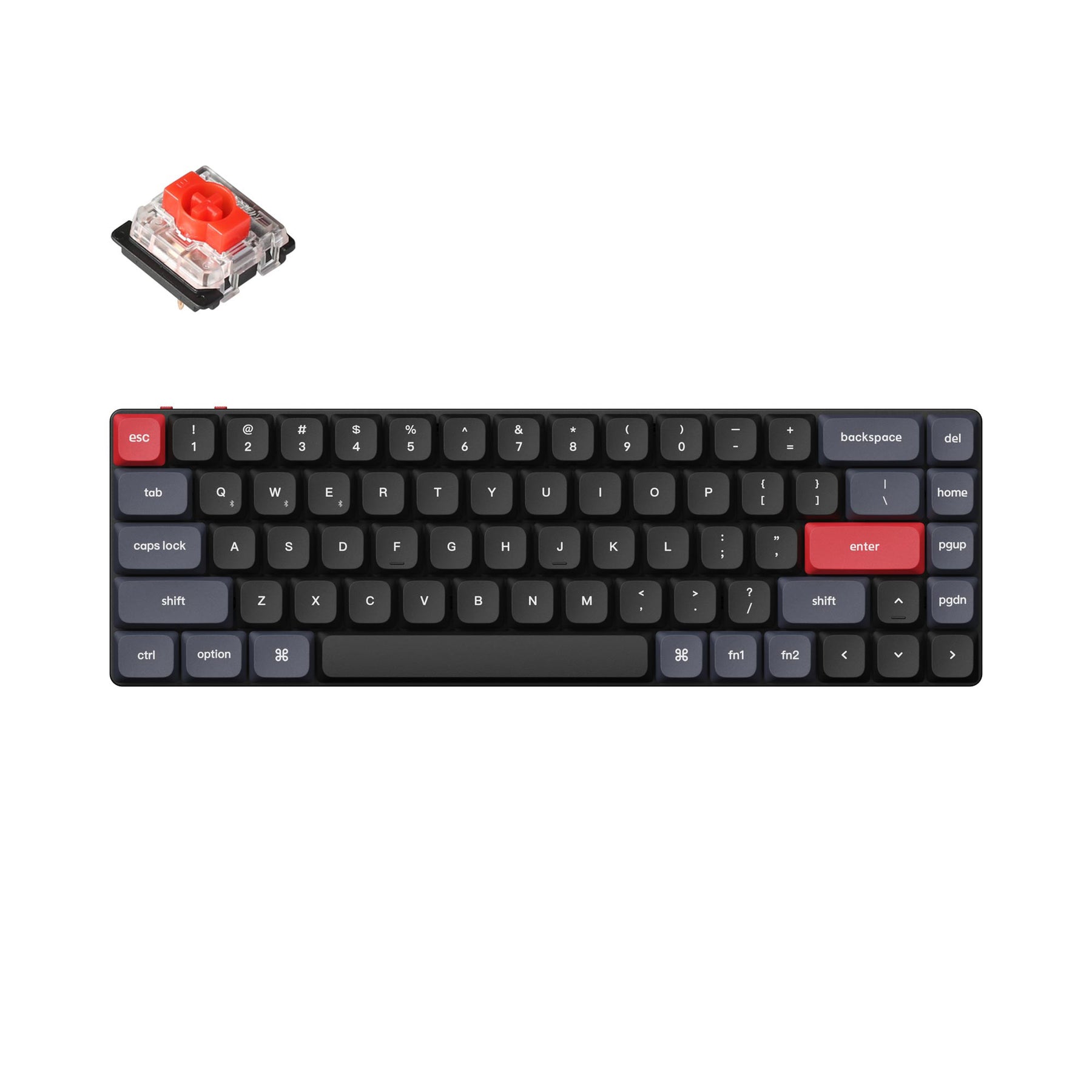 Keychron K7 Pro QMK/VIA ワイヤレス メカニカルキーボード（US ANSI