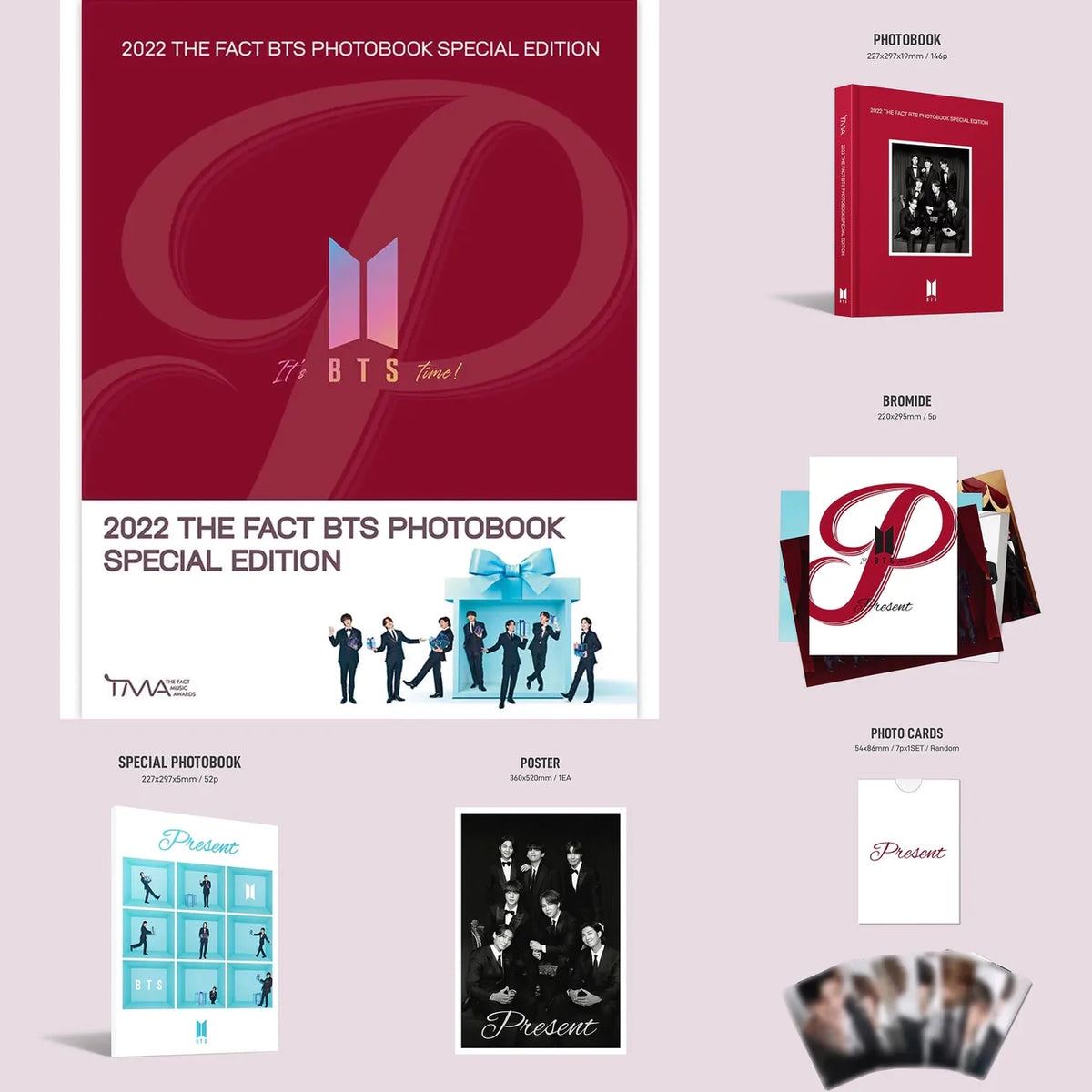 2022 THE FACT BTS PHOTOBOOK SPECIAL EDITION – kheartshop