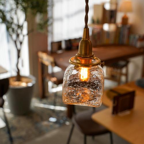 安土草多 ペンダントライト 照明 吹きガラス つりがね – タノシム