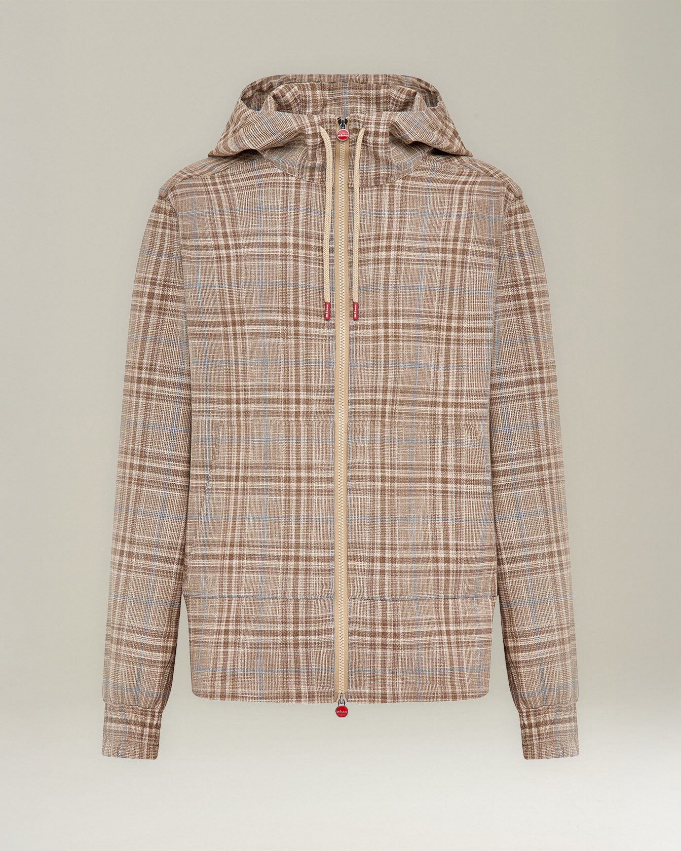 Umbi Wool Blend Overshirt Beige | Kiton