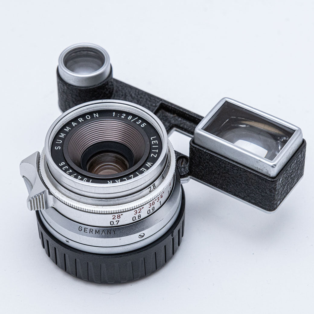 Leica SUMMARON 35mm F2.8 眼鏡付 – ねりま中古カメラきつね堂