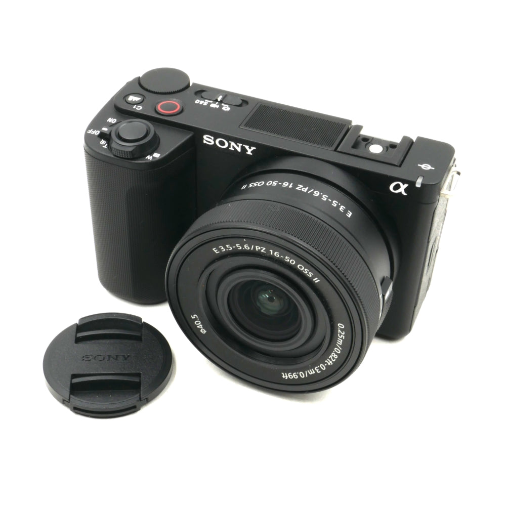 Sony ZV-E10 II Mirrorless Camera with 16-50mm Lens | Black **OPEN BOX*