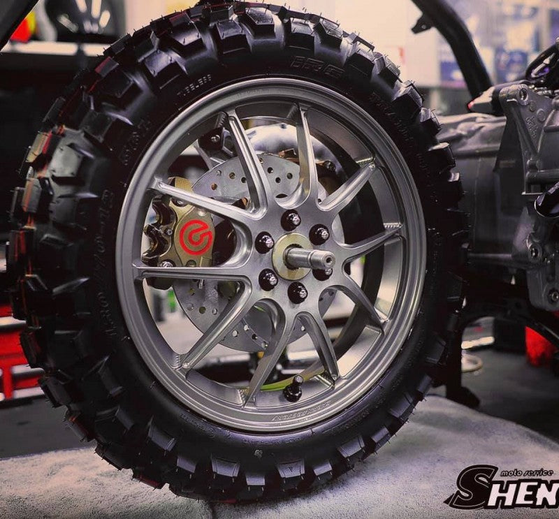 SHARKFACTORY 鍛造アルミホイール リアインディスクコンバージョン