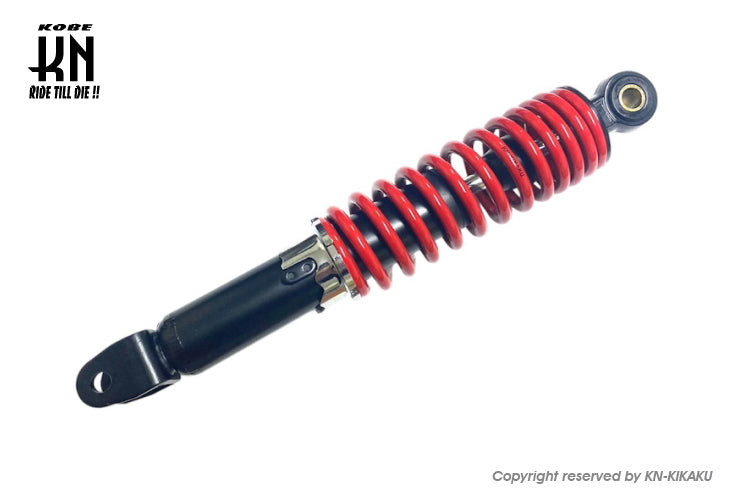 汎用ショックアブソーバー 290mm 【ブラック/レッド】 – kn926-net