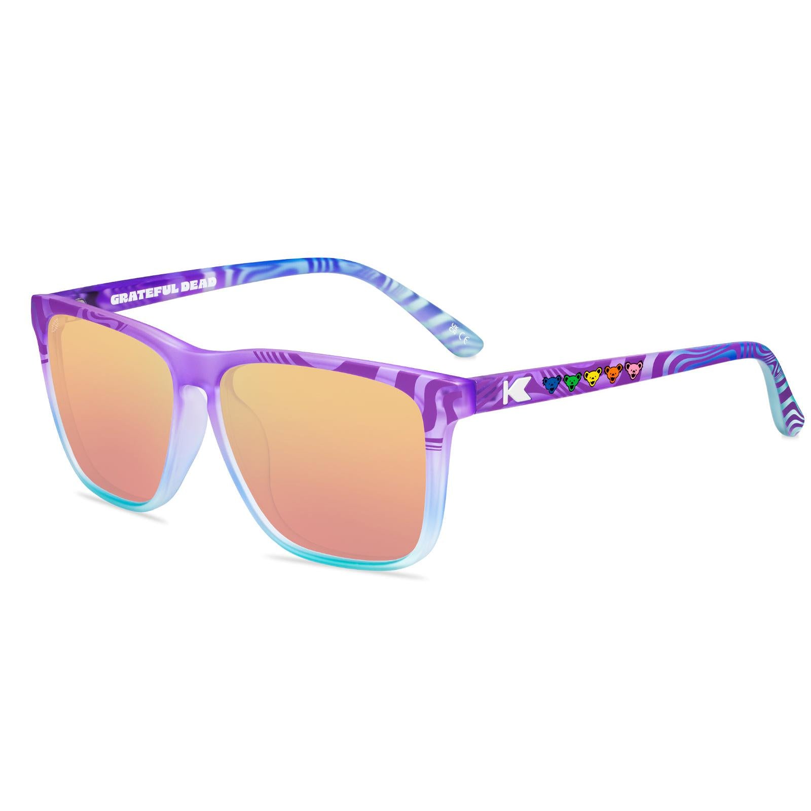Grateful Dead Trippy Bears Fast Lanes Sunglasses | Knockaround.com