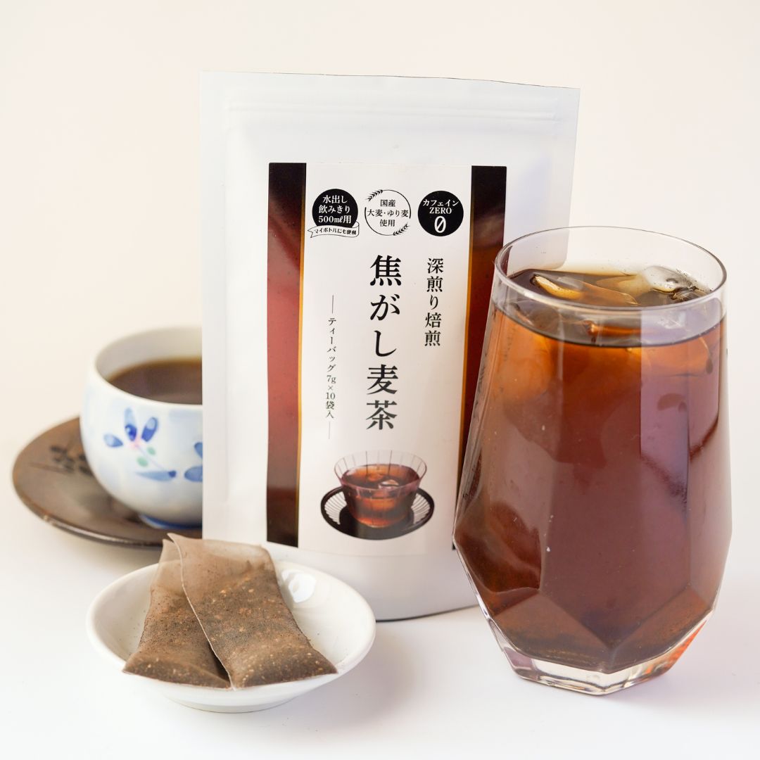 Dark Roasted Barley Tea (Caffeine-free) – Kokoro Care