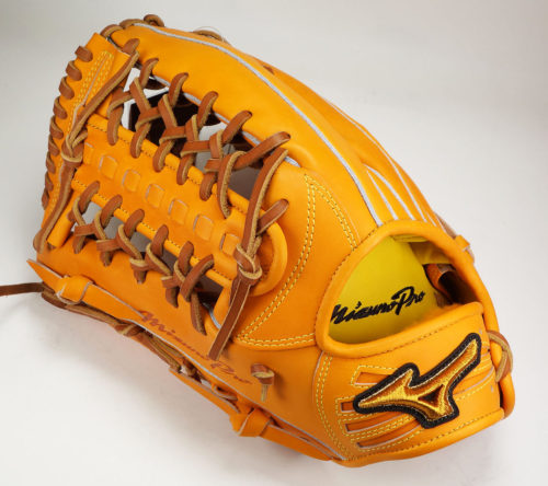ミズノプロ 硬式グラブ 外野手用 上林型 5mm小 左投げ 1AJGH21017