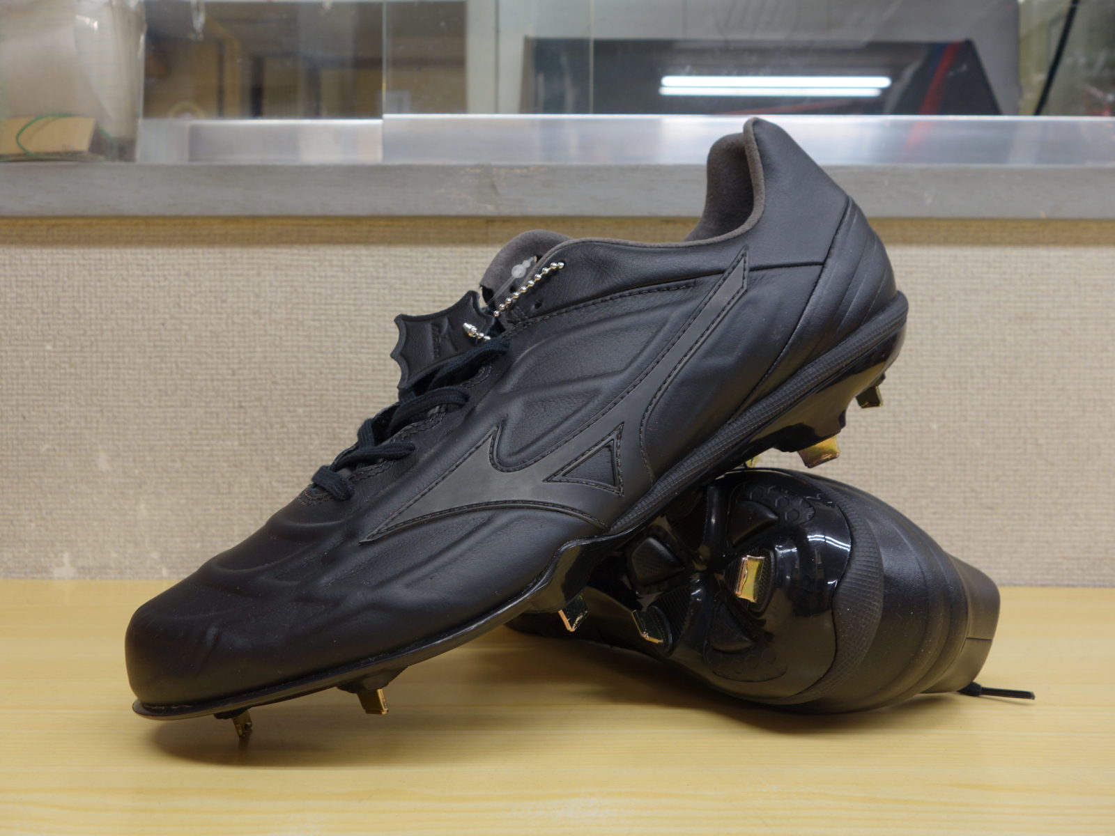 ミズノプロ QS カンガルーレザー 金具スパイク 11GM190000 売り切れ