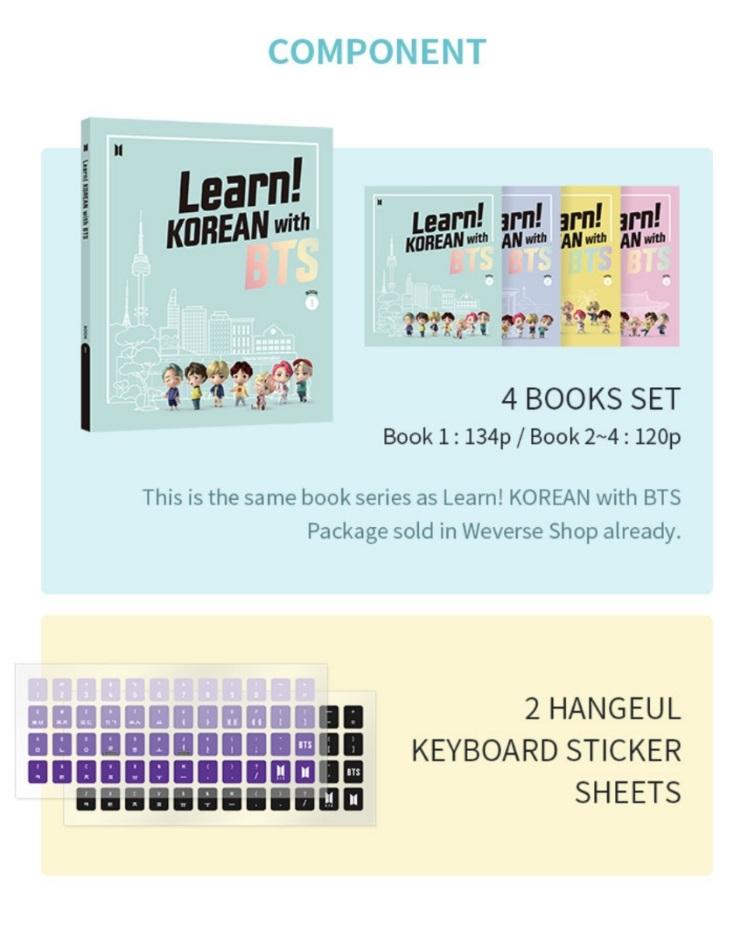 Learn! KOREAN with BTS Book ONLY Package – Korea Box