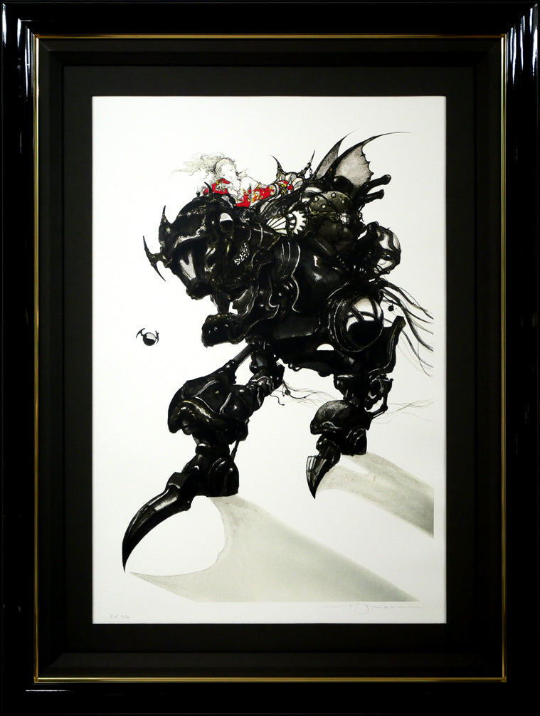 天野喜孝「アーマー（FF6 魔導アーマー ティナ）」リトグラフ 絵画買取
