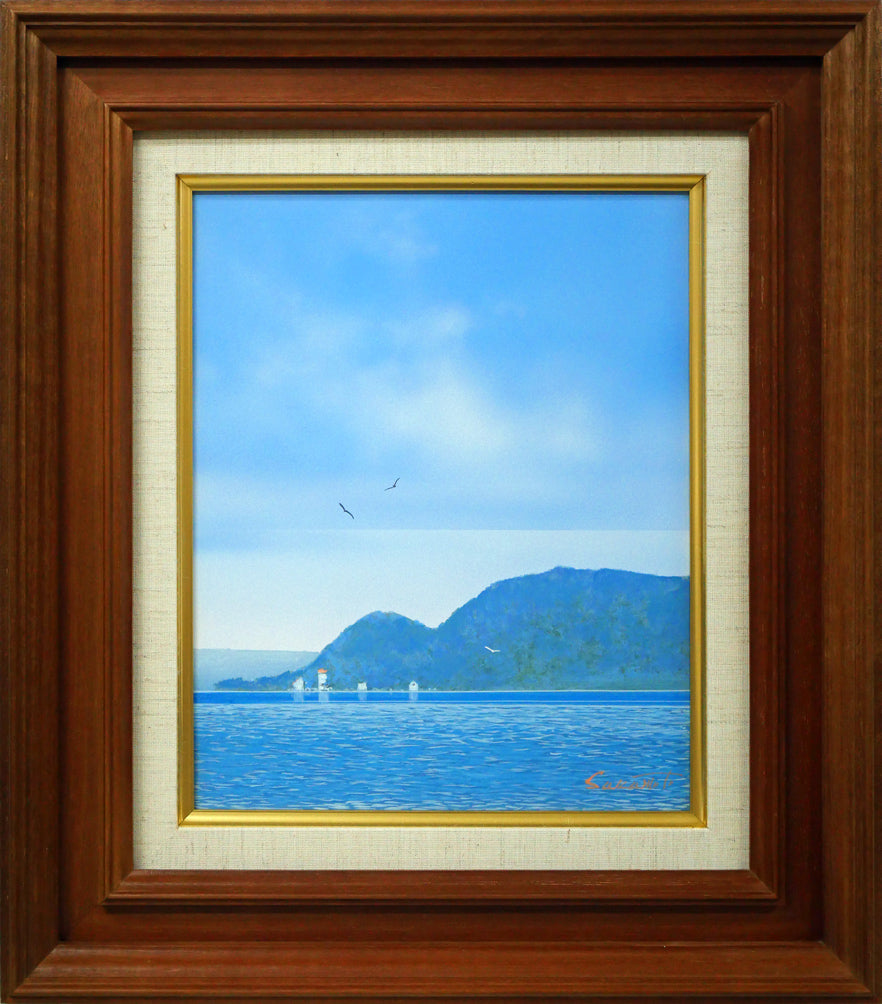 阪本修次 油絵 1975年 ノサップ岬 阪本修次 油絵 1975年 ノサップ