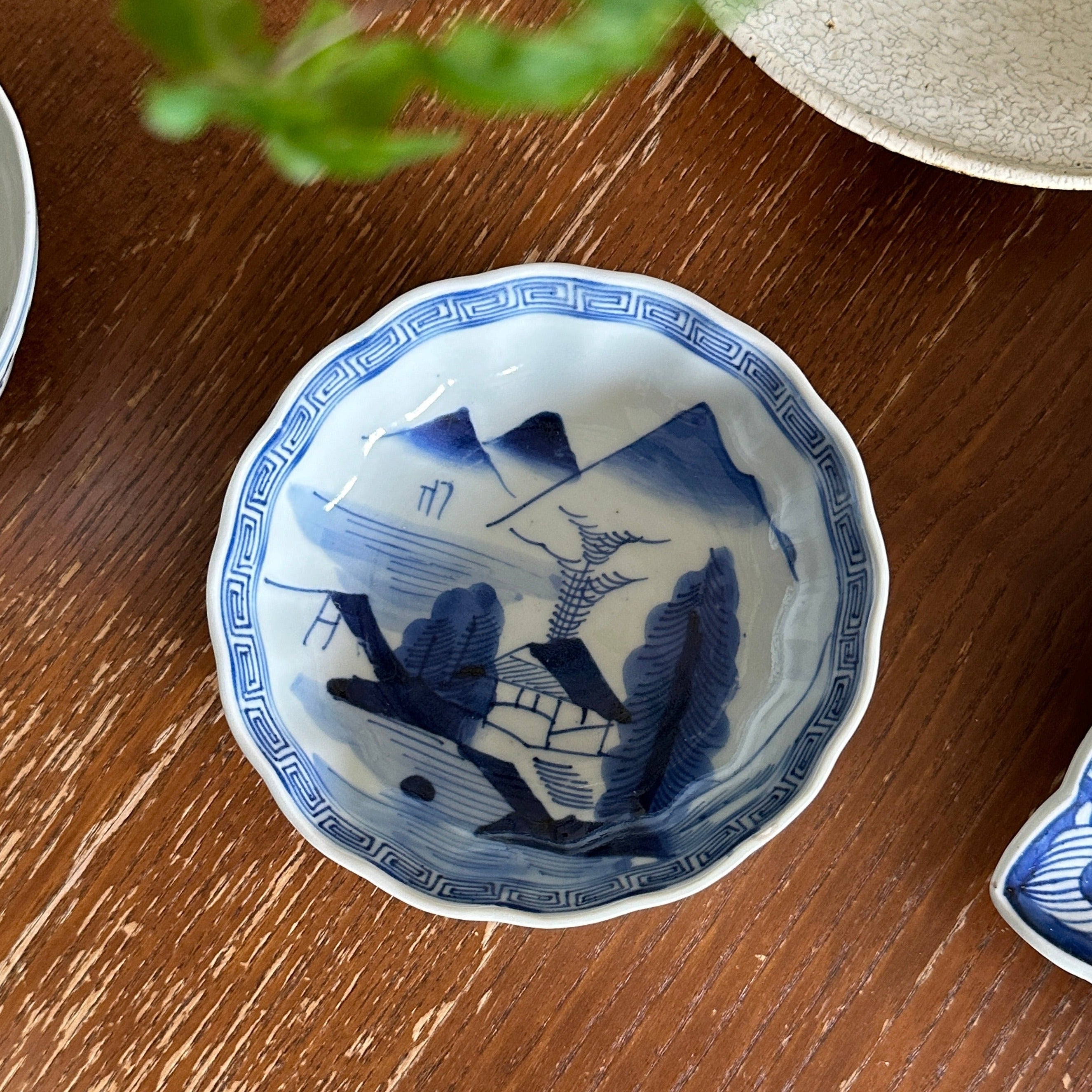 ちょうどいい山水画染付なます – Kotto Shop