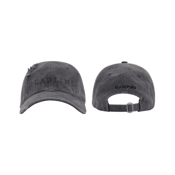 BLACKPINK [DEADLINE] Damaged Ball Cap – KPOP2U_Unnie