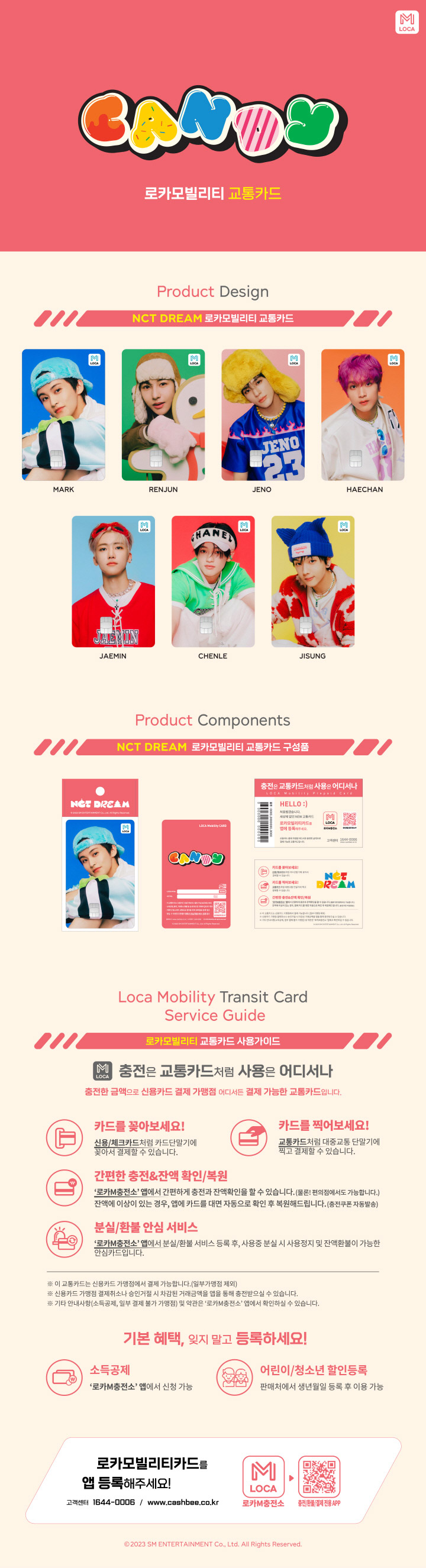 NCT DREAM CANDY CASHBEE CARD