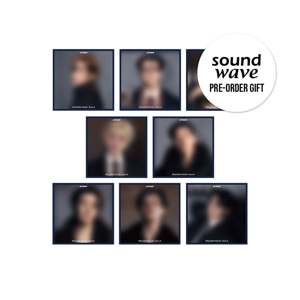 ATEEZ - 13th Mini Album GOLDEN HOUR Part. 4 (Digipack Ver.)