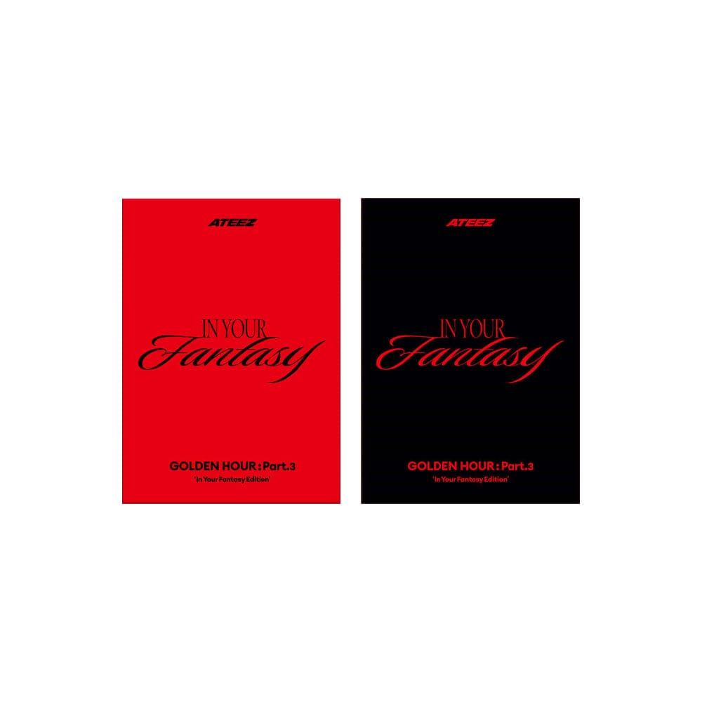 ATEEZ - 12th Mini Album GOLDEN HOUR Part 3 In Your Fantasy Edition (PO