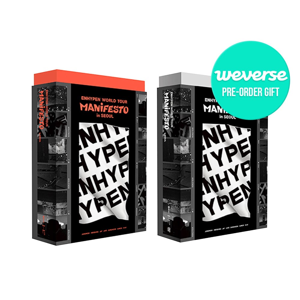 ENHYPEN - WORLD TOUR MANIFESTO in SEOUL DIGITAL CODE + DVD SET