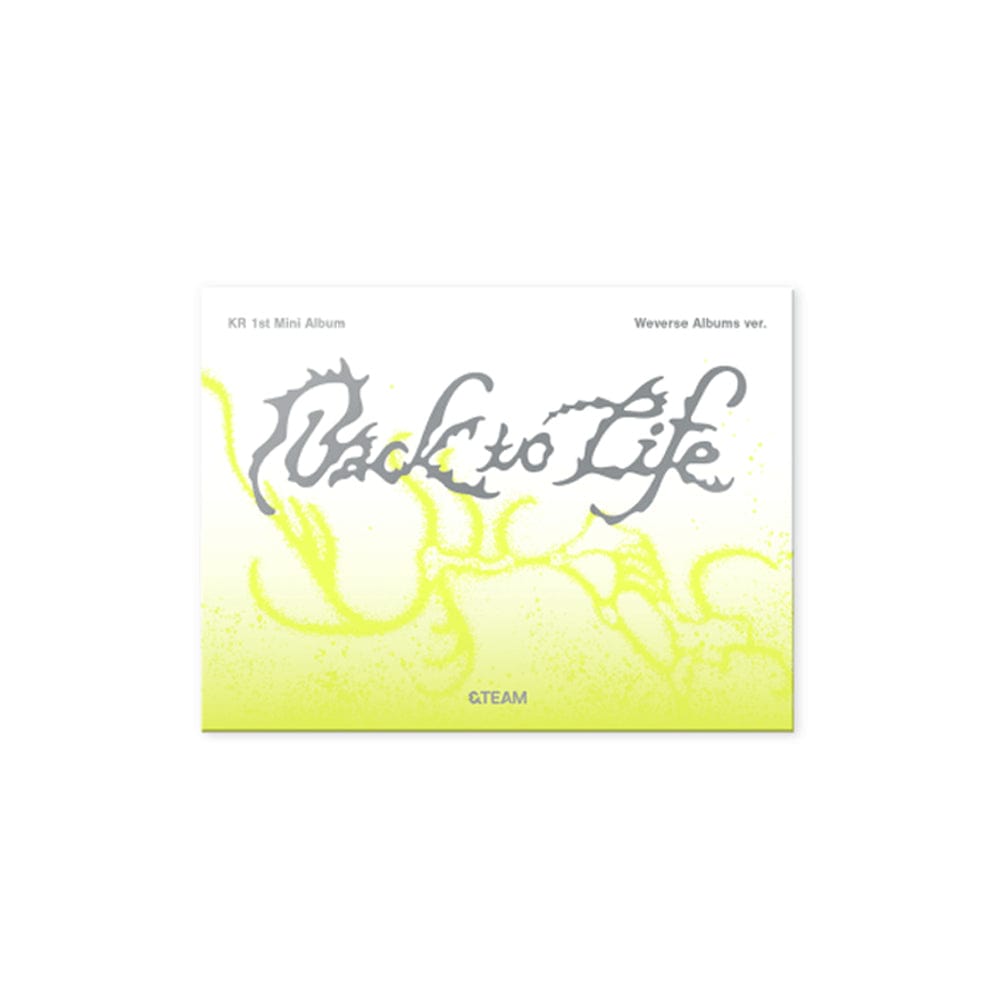 &TEAM - KR 1st アルバム Back to Life (Weverse Albums ver.)