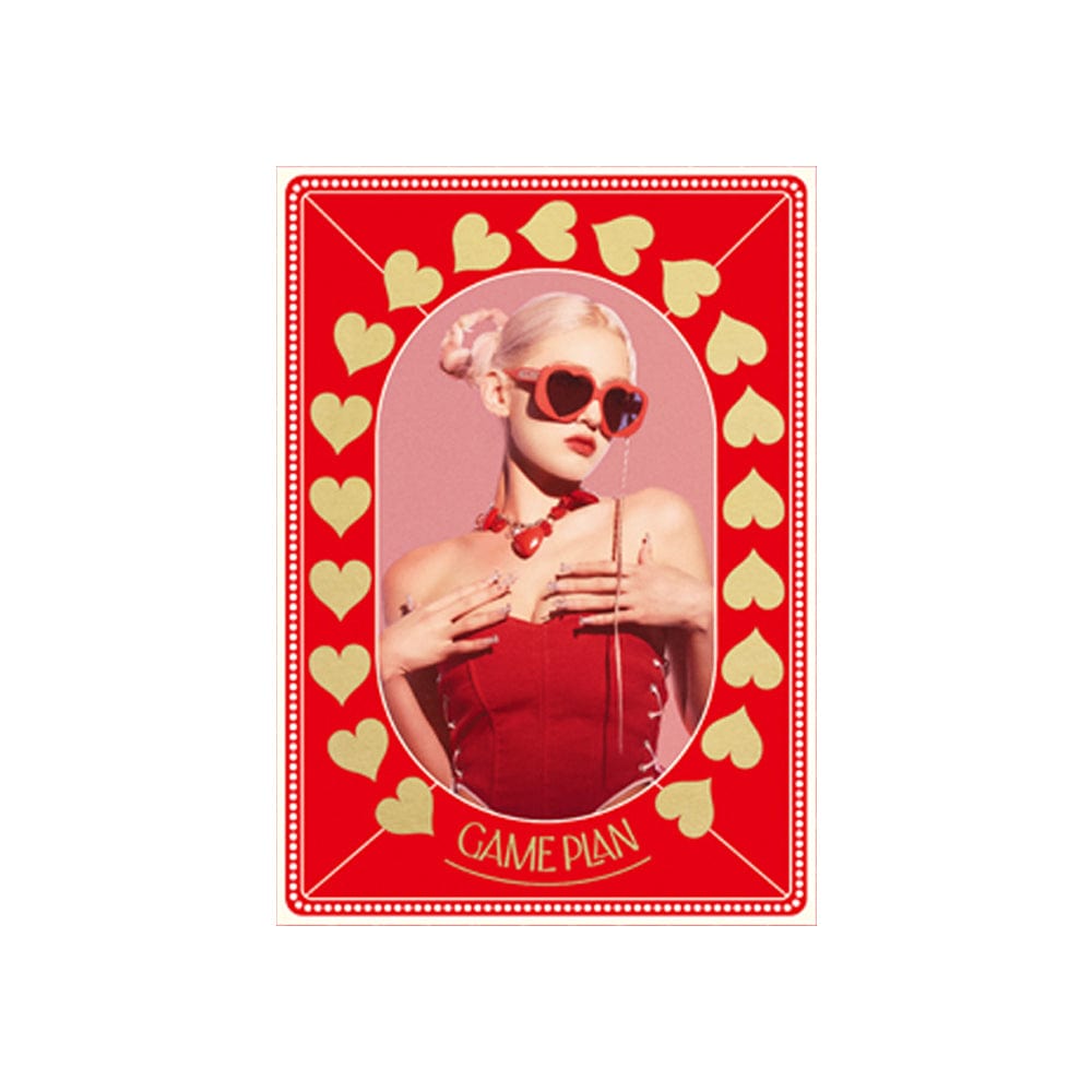 JEON SOMI - GAME PLAN EP アルバム Red Ver. (Photobook Ver.)