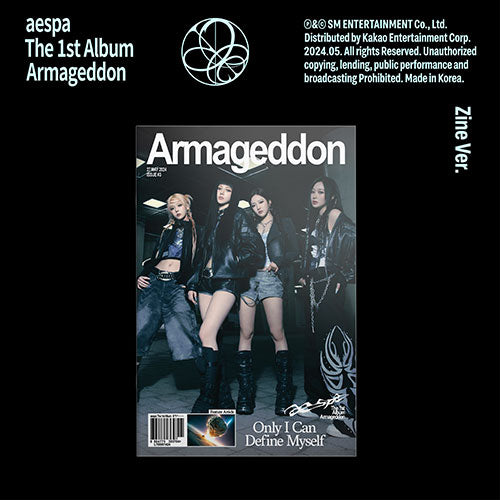 aespa - Armageddon [1st Album - Zine Ver.] - K PLACE