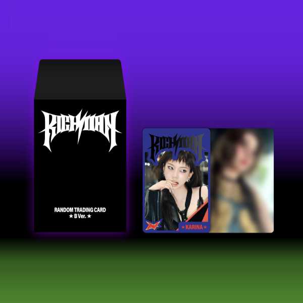 aespa - Random Trading Card Set [2025 aespa Week 'Rich Man' POP-UP