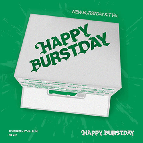 SEVENTEEN - HAPPY BURSTDAY [5th Album - KiT Ver.] - K PLACE