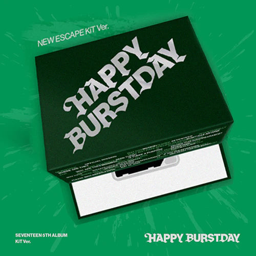 SEVENTEEN - HAPPY BURSTDAY [5th Album - KiT Ver.] - K PLACE