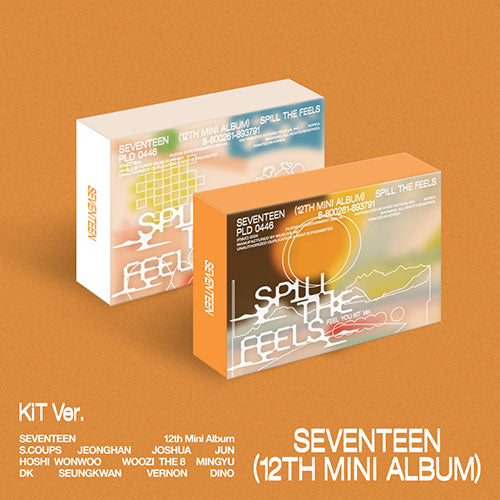 SEVENTEEN - SPILL THE FEELS [12th Mini Album - KiT Ver.] - K PLACE