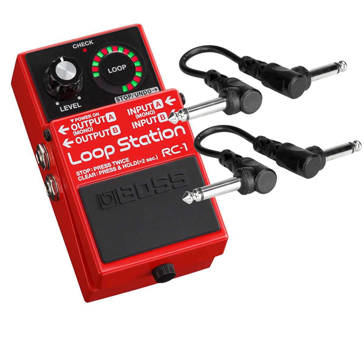 Boss RC-1 Loop Station Pedal BONUS PAK – Kraft Music