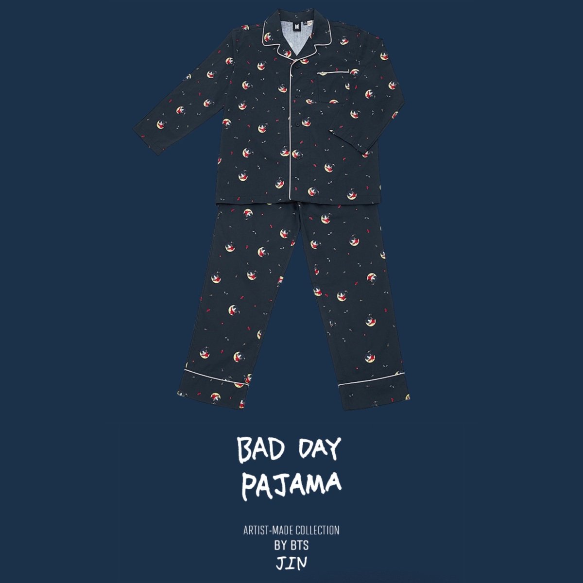 ARTIST MADE COLLECTION - JIN GOOD DAY / BAD DAY PAJAMA (M&L SIZE