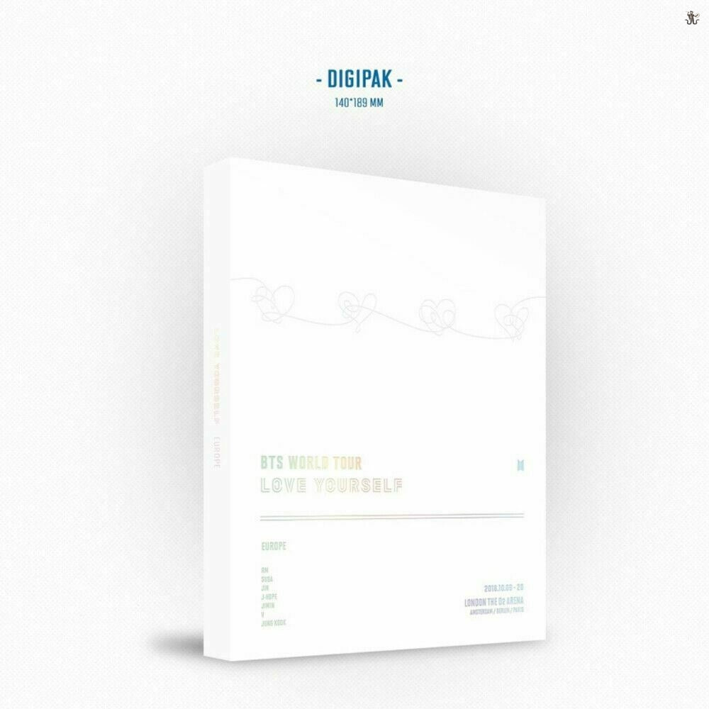 BTS World Tour LOVE YOURSELF in EUROPE DVD (Free Shipping) – K-STAR