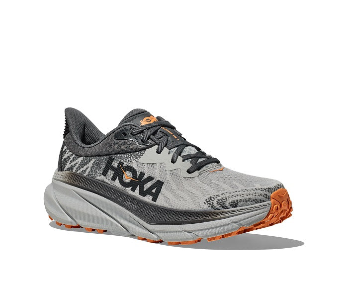 Mens Hoka Challenger ATR 7 Wide in Harbor Mist/Castlerock – Lucky