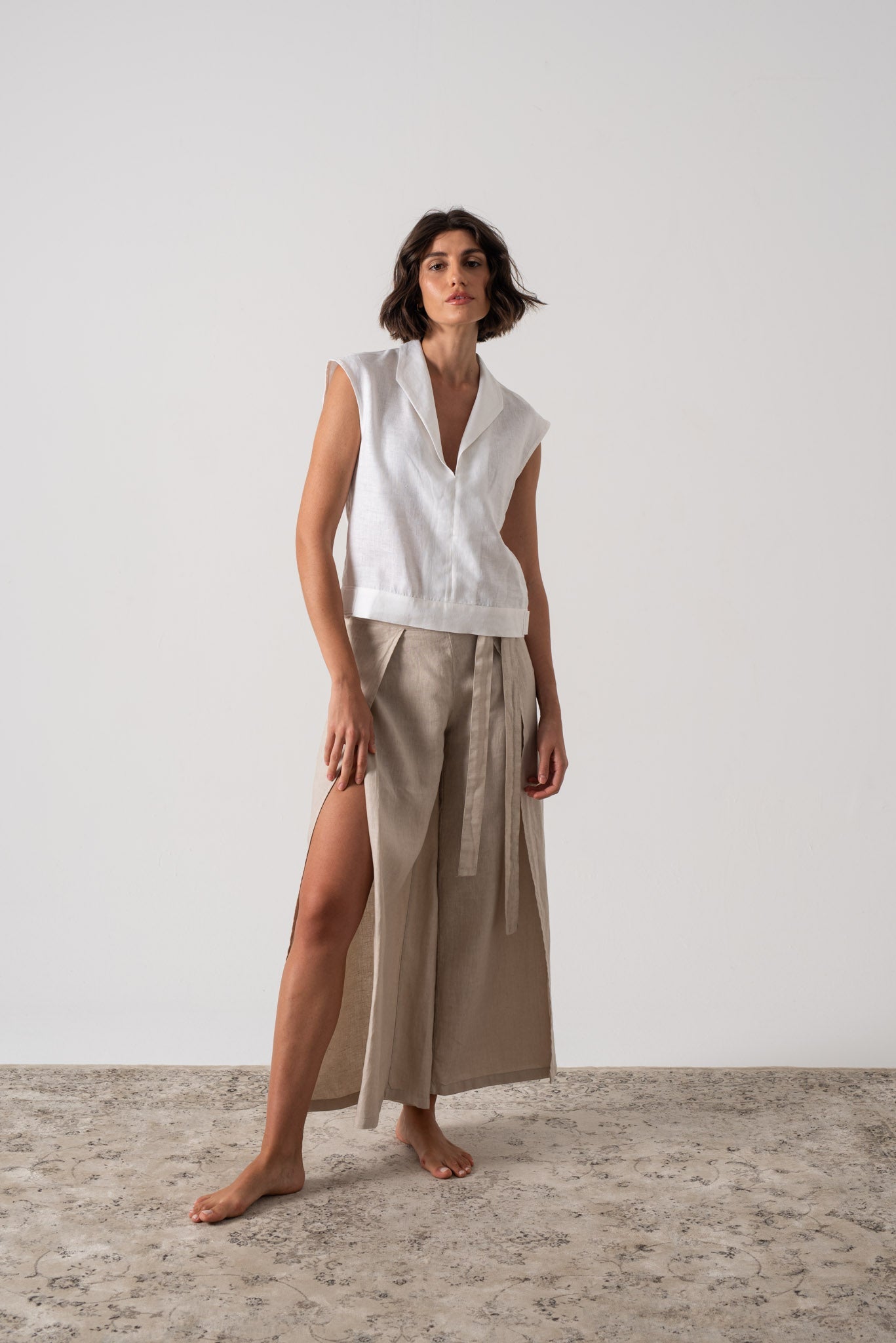 Zakai-Linen-Wrap-Pant-Oatmeal-
