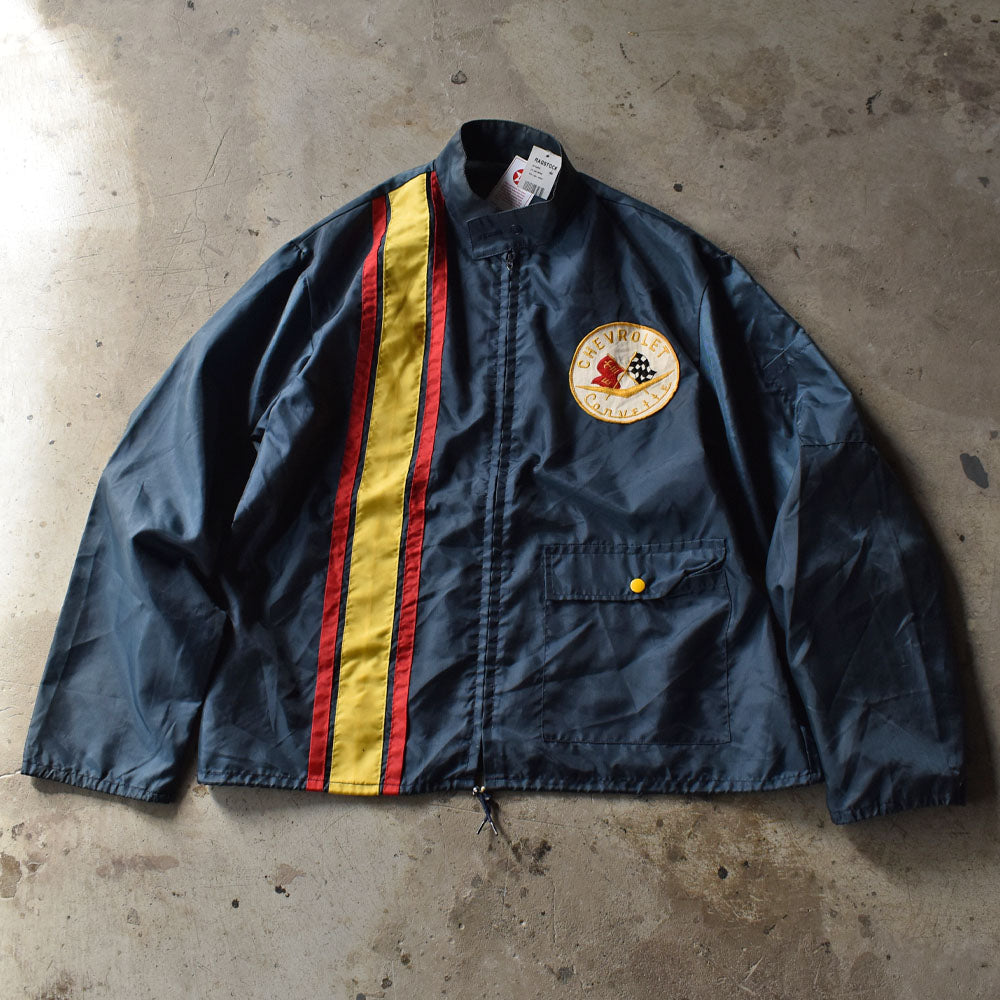 70's Chevrolet ワッペン付き レーシング ナイロンジャケット 231108H