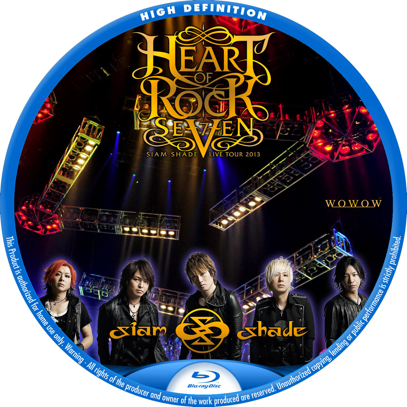 SIAM SHADE LIVE TOUR 2013 ～HEART OF ROCK 7～ – レーベル92