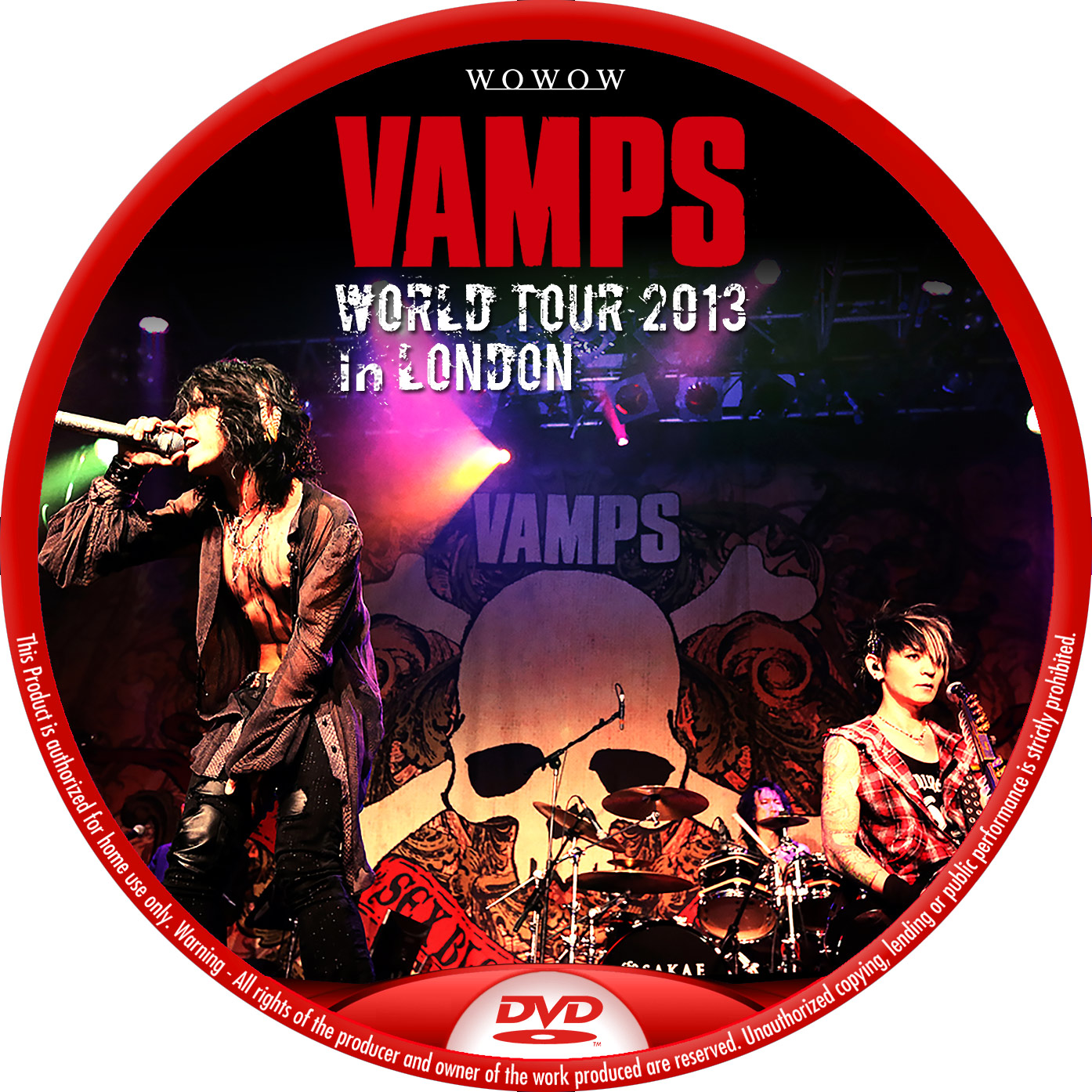 VAMPS WORLD TOUR 2013 in LONDON – レーベル92