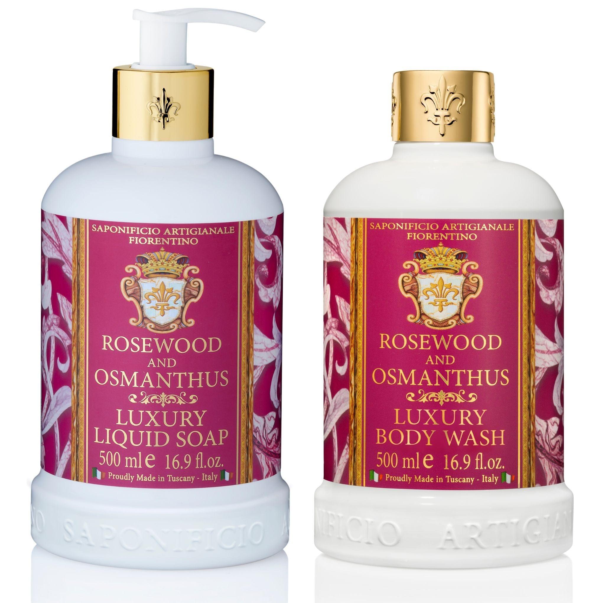 Saponificio Artigianale Fiorentino Rosewood & Osmanthus Body & Hand Wa