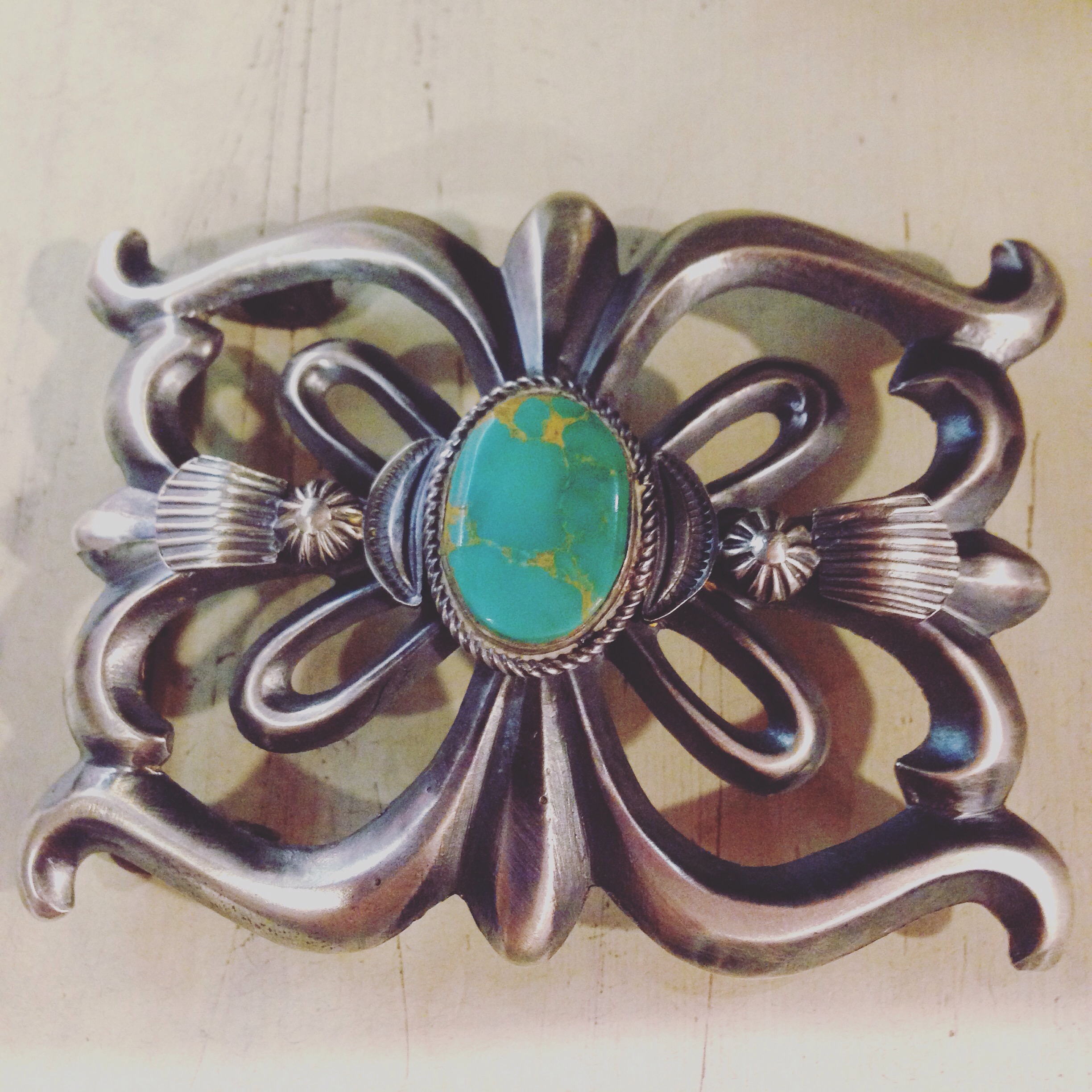 インディアンジュエリースーパレアバックルナバホズニホピ