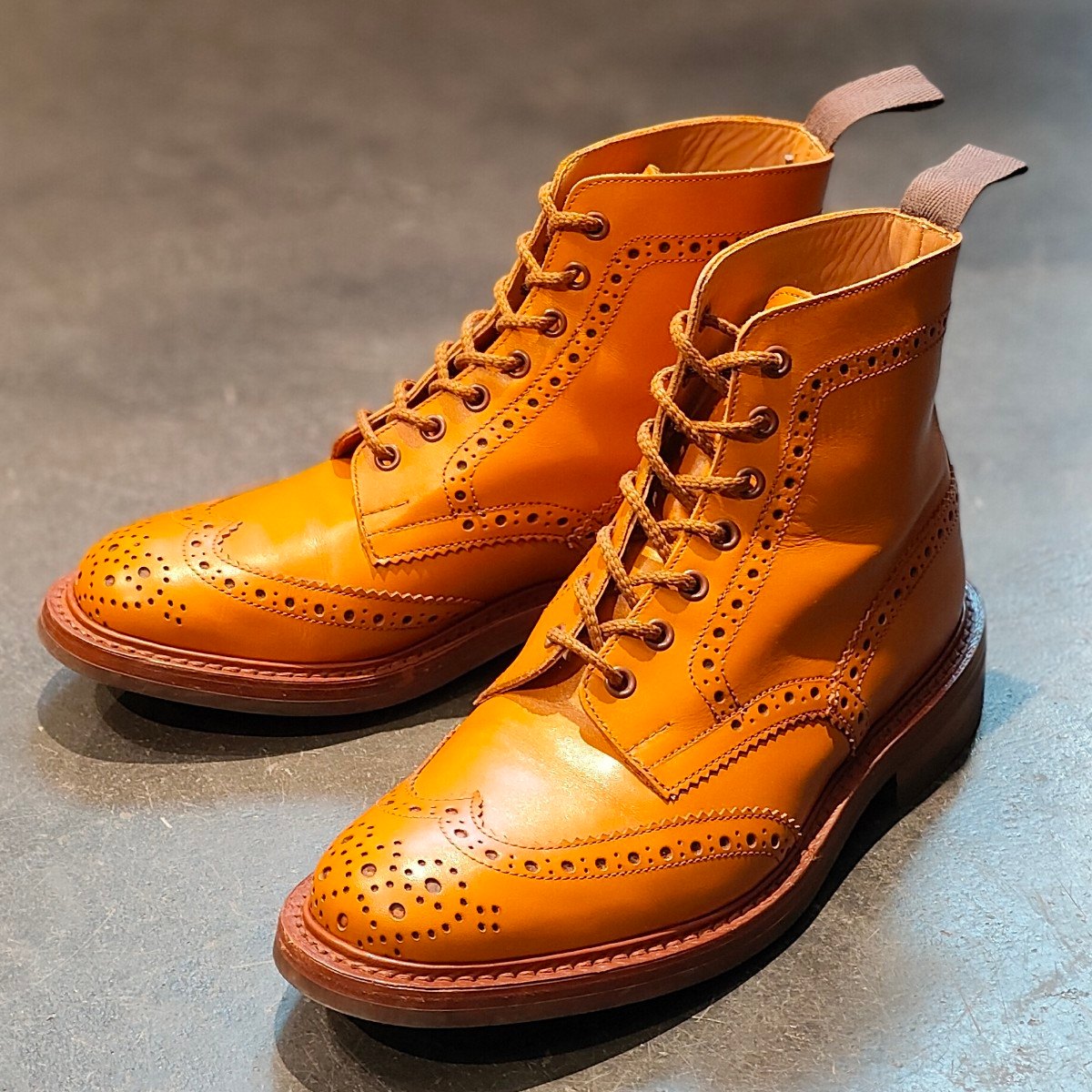 使用数回 【Tricker's】トリッカーズ モールトン ブーツ カーフ