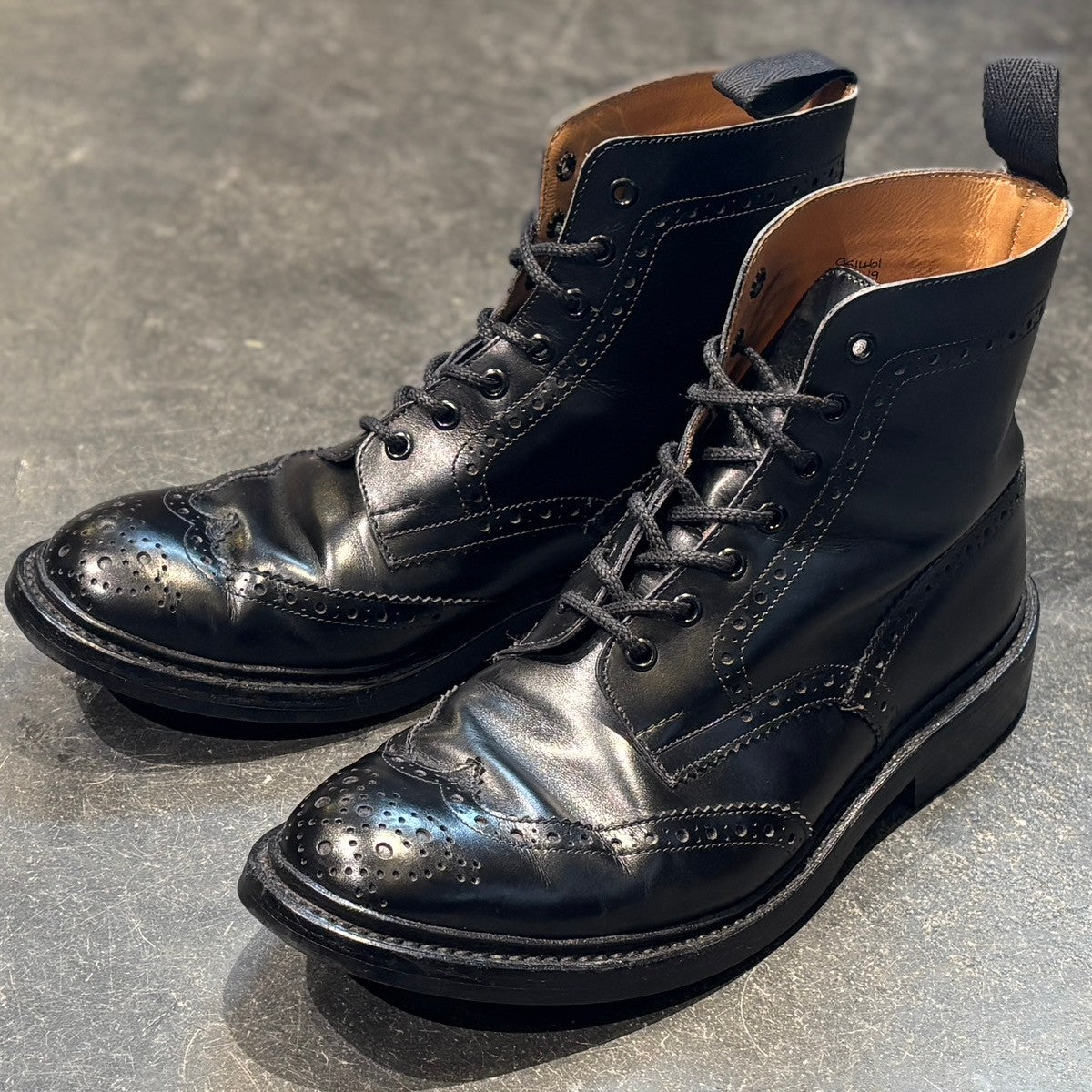 Tricker's】トリッカーズ ストウ S63419 カントリーブーツ カーフ