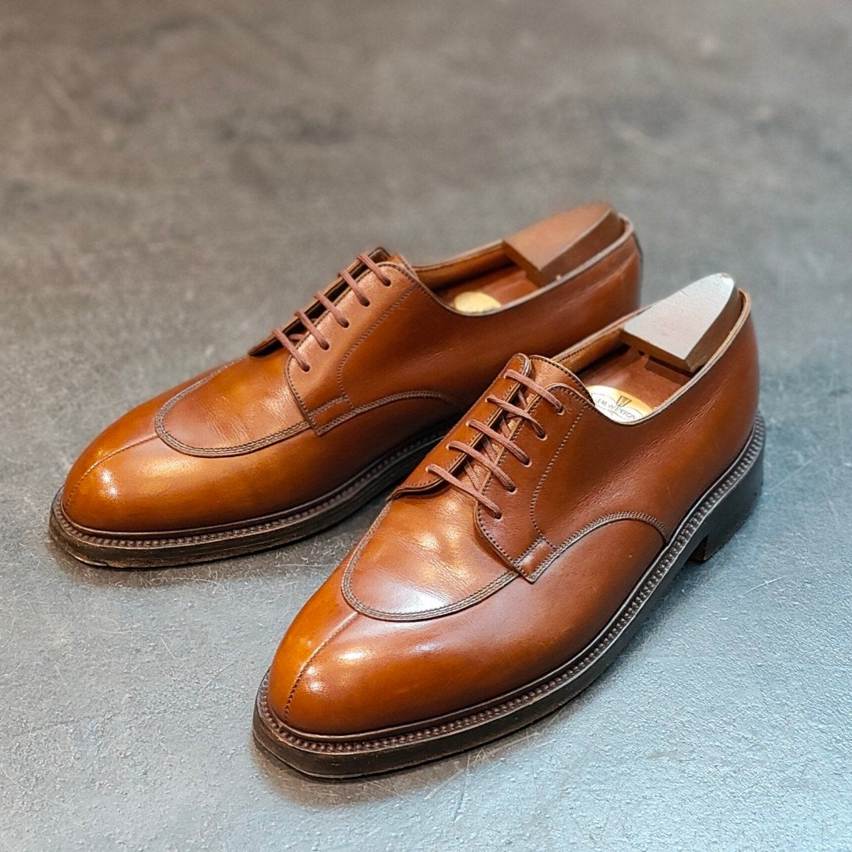 希少 【J.M.WESTON】ジェイエムウエストン 598 ハーフハント 旧旧ロゴ