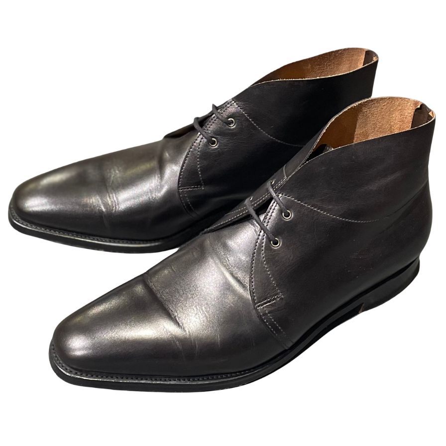 希少【JOHN LOBB】ジョンロブ ロムゼイ チャッカブーツ カーフ