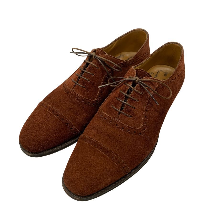 Enzo Bonafe】エンツォボナフェ スエードシューズ ブラウン（茶系