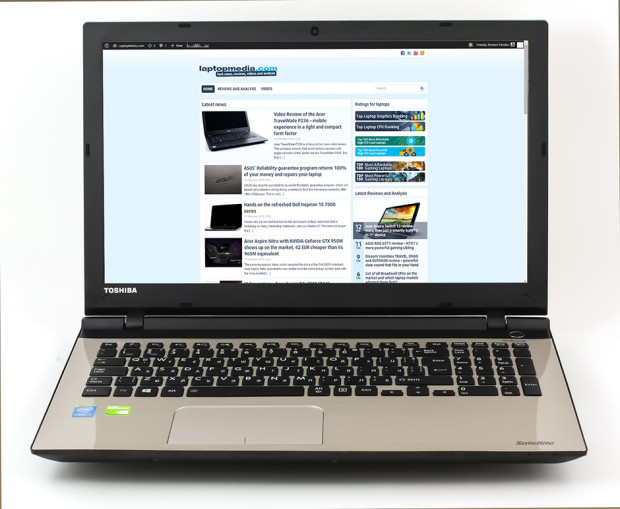 Toshiba Satellite L50-C review - a well-balanced and nice-looking